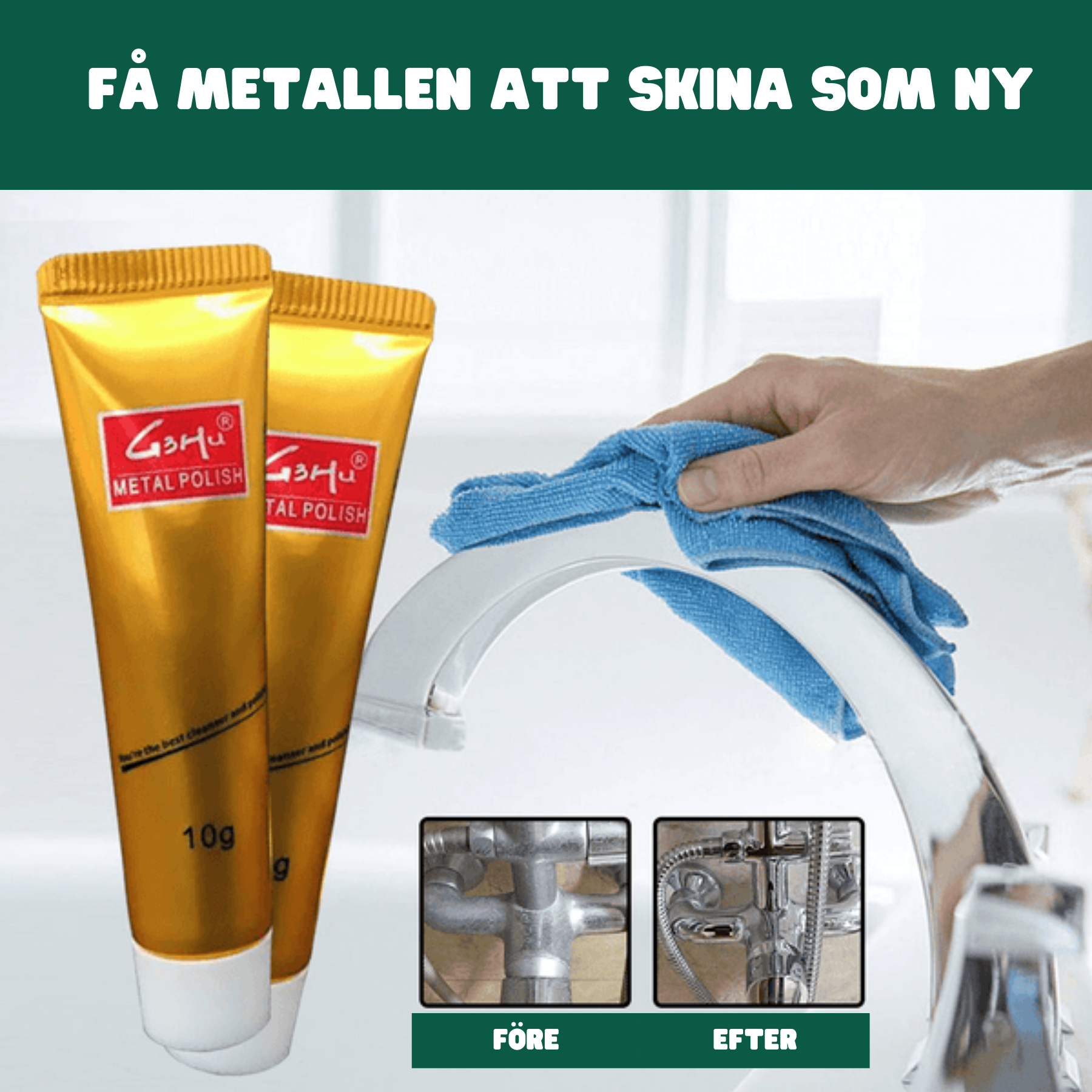 MetalPolish™ - Återställer Metallytor