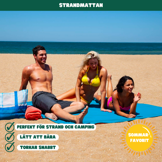 Strandmattan™ - Sandfri Strandmatta