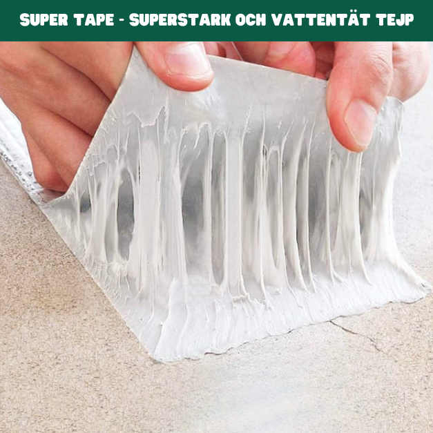 Supertape™ - Superstark och Vattentät Tejp