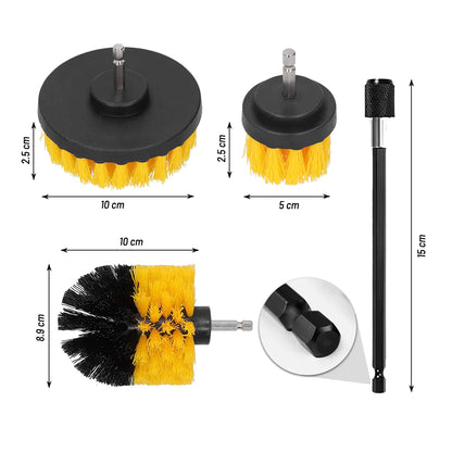 ScrubSet™ - Borrborsteset för Rengöring