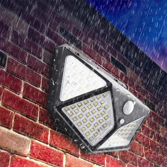 Solar Wall Light™ - Utomhus solcellslampa 100 LED