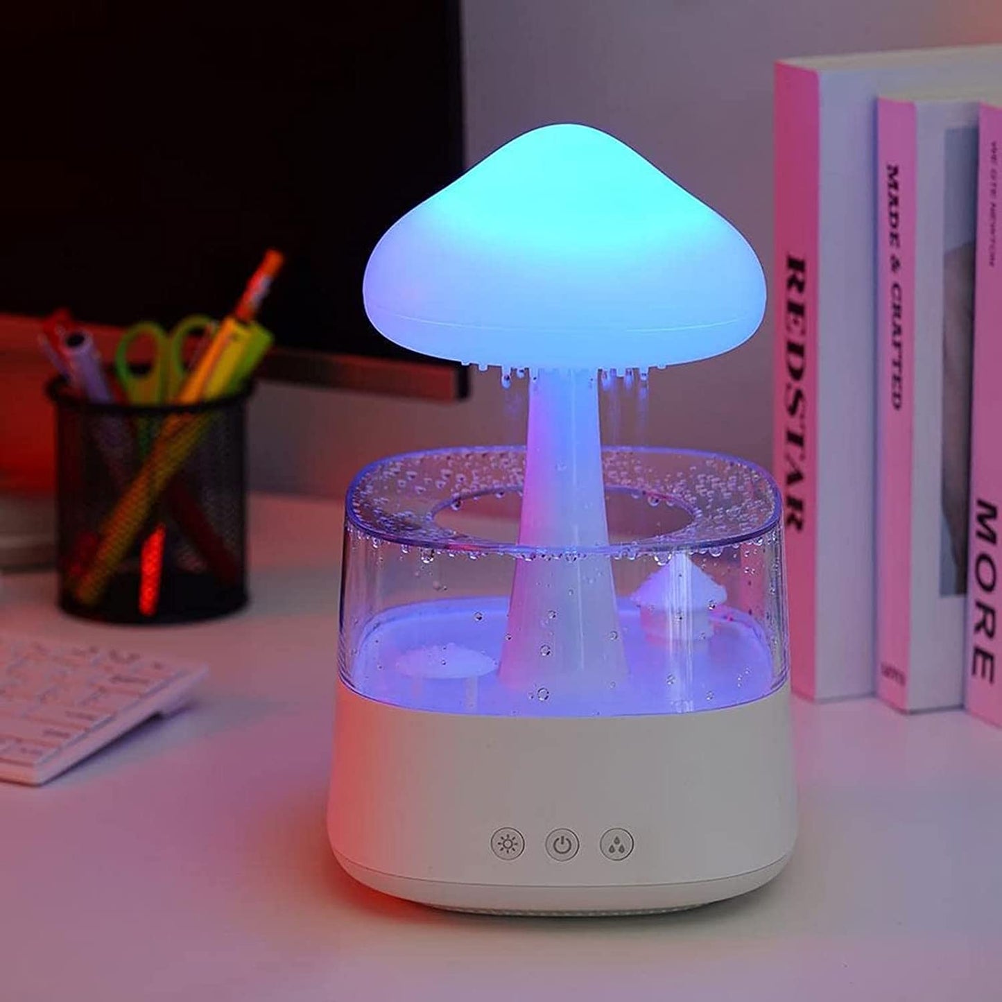 Cloud Humidifier™ - Luftfuktare med ljuder av regndroppar