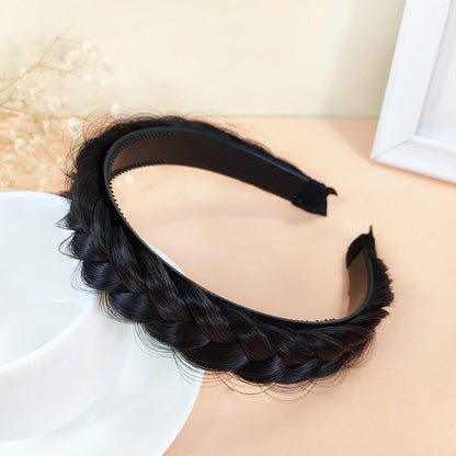 Non-slip braided wig Diadem